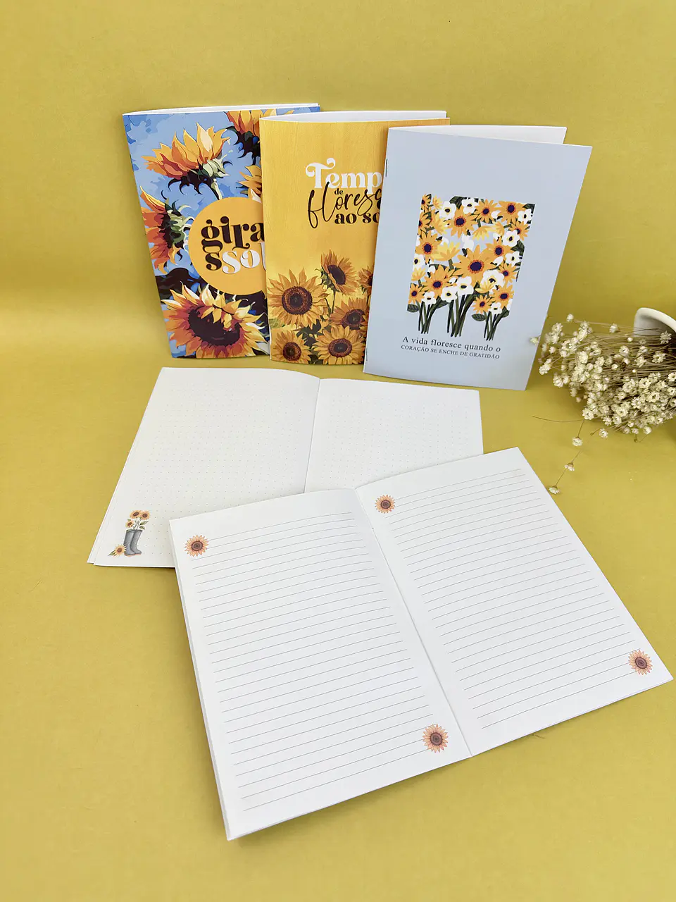 Arquivo Alma de Girassol – Pack Caderninhos 3