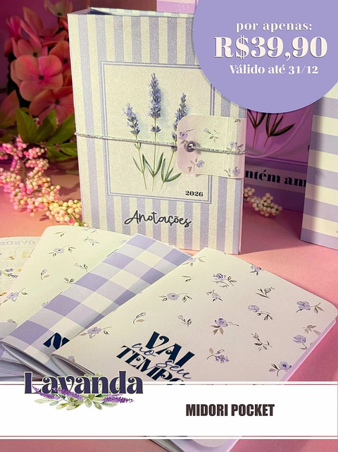 Arquivo Digital Lavanda Midori Pocket