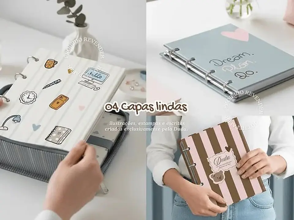 Arquivo Digital Capas Argolado Bella School 2