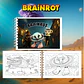 Arquivo Digital Livro de Colorir Brainrot - Thumbnail 2