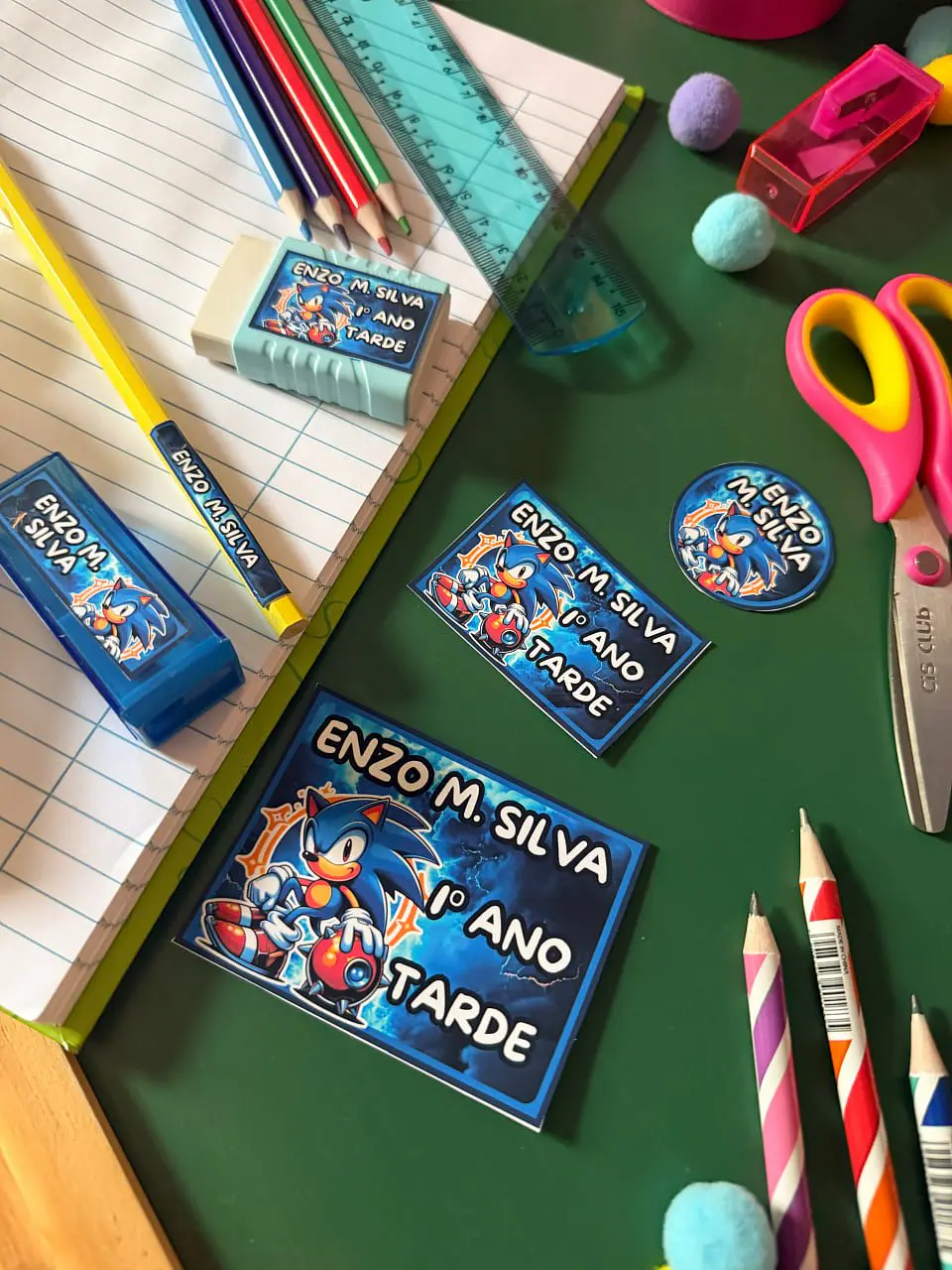 Arquivo Digital Pack Etiquetas Escolares 2026 2