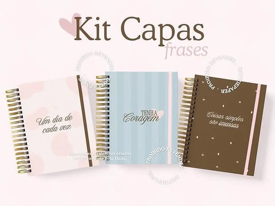 Arquivo Digital Kit Capas Frases 11