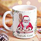 Arquivo Digital Arte Caneca Natal Carta do Papai Noel - Thumbnail 1