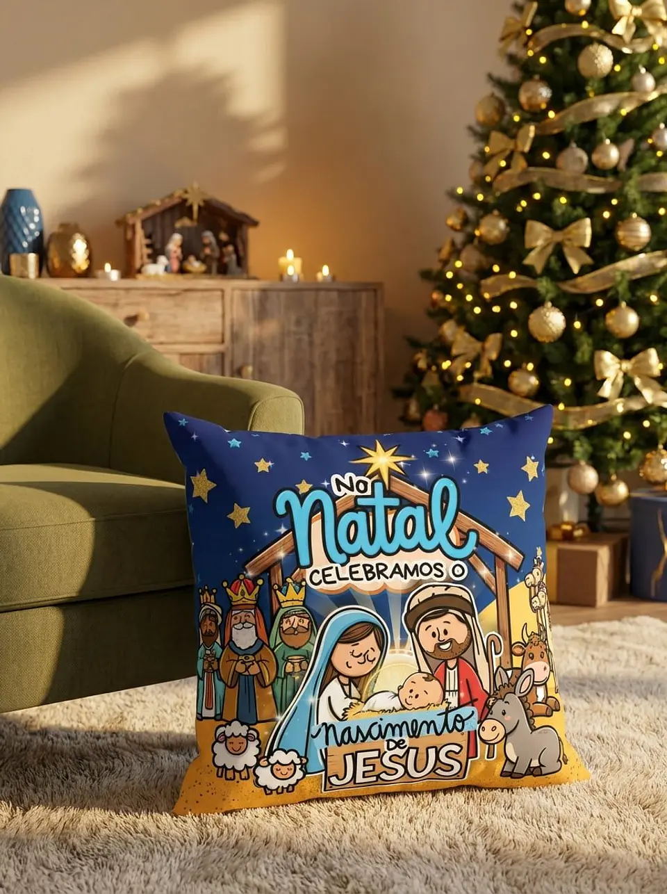 Arquivo Digital Kit Digital Natal Presépio 4