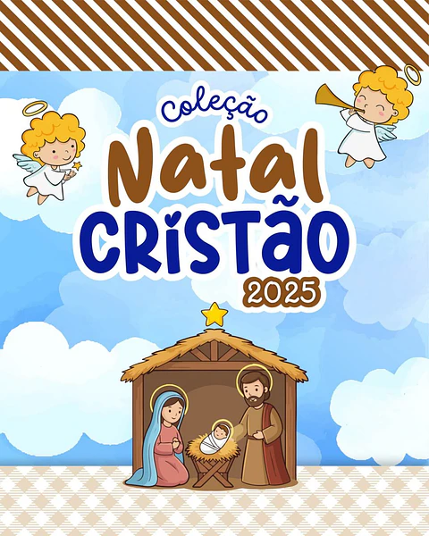 Arquivo de Corte Coleção Natal Cristão 2025