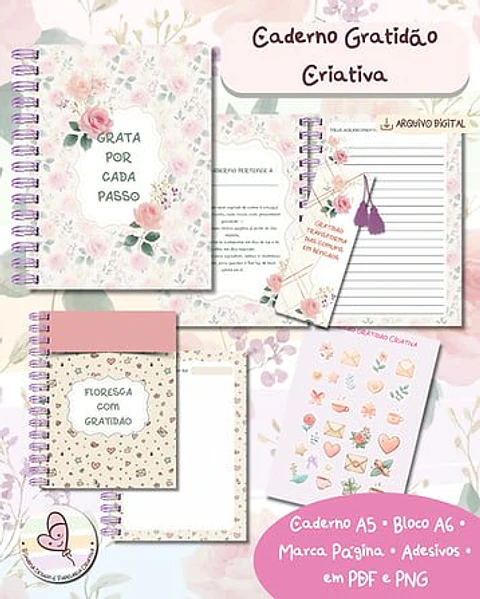 Arquivo Digital Caderno Gratidão Criativa