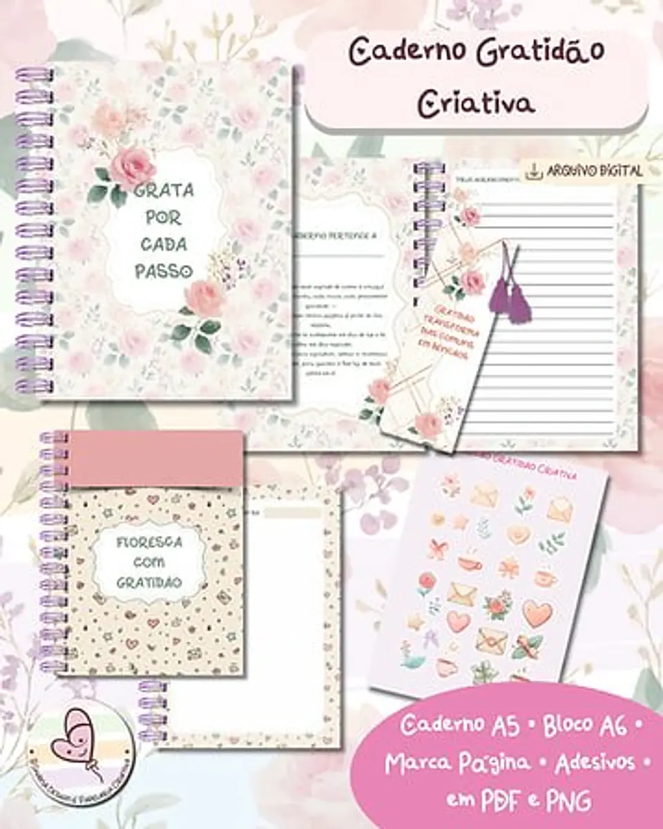 Arquivo Digital Caderno Gratidão Criativa 1