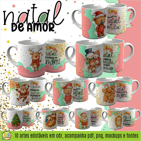 Arquivo Digital Canecas Natal de Amor