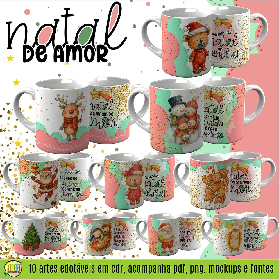 Arquivo Digital Canecas Natal de Amor 1