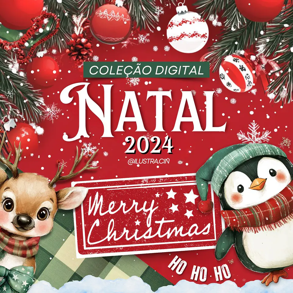 Arquivo de Corte Coleção Digital Natal 2024 1