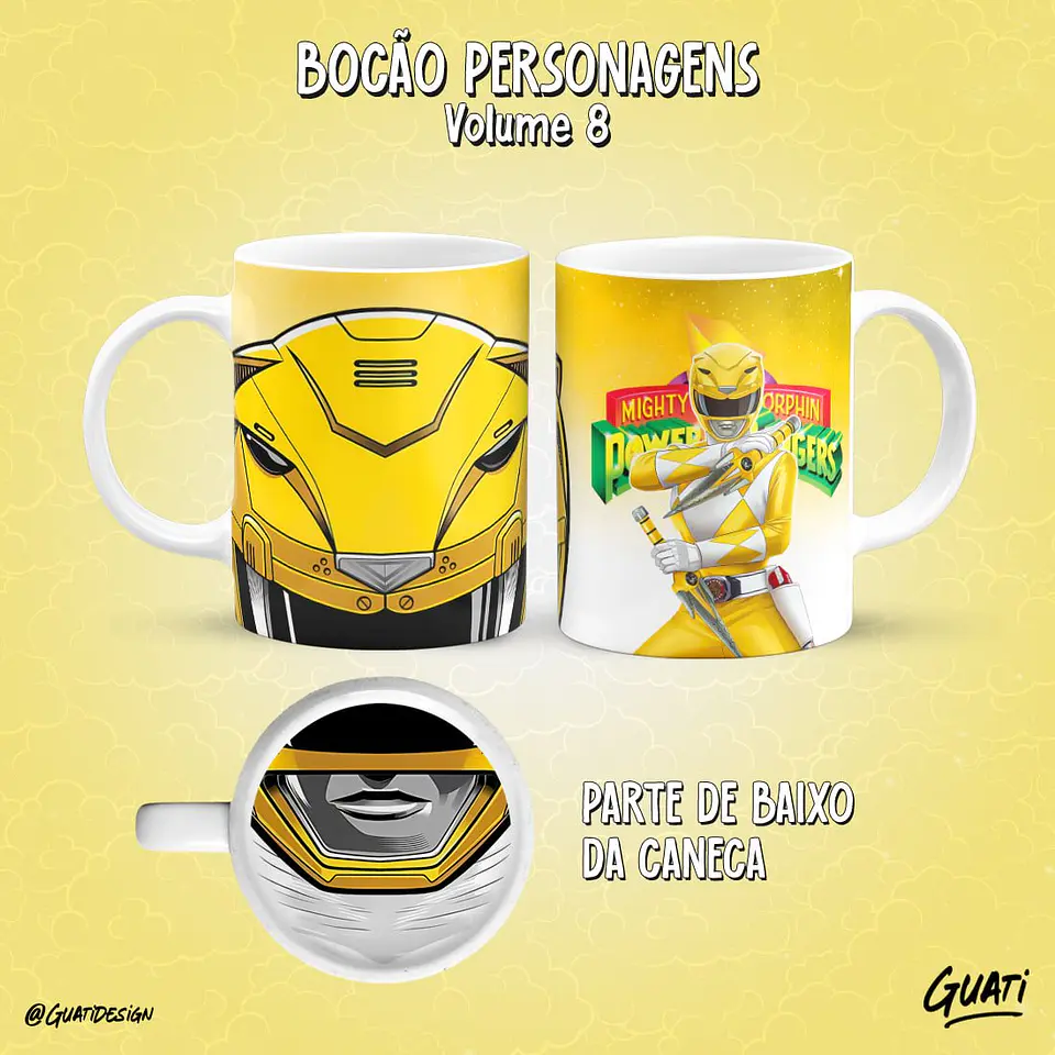 Arquivo Digital Canecas Bocão Personagens Volume 8 3