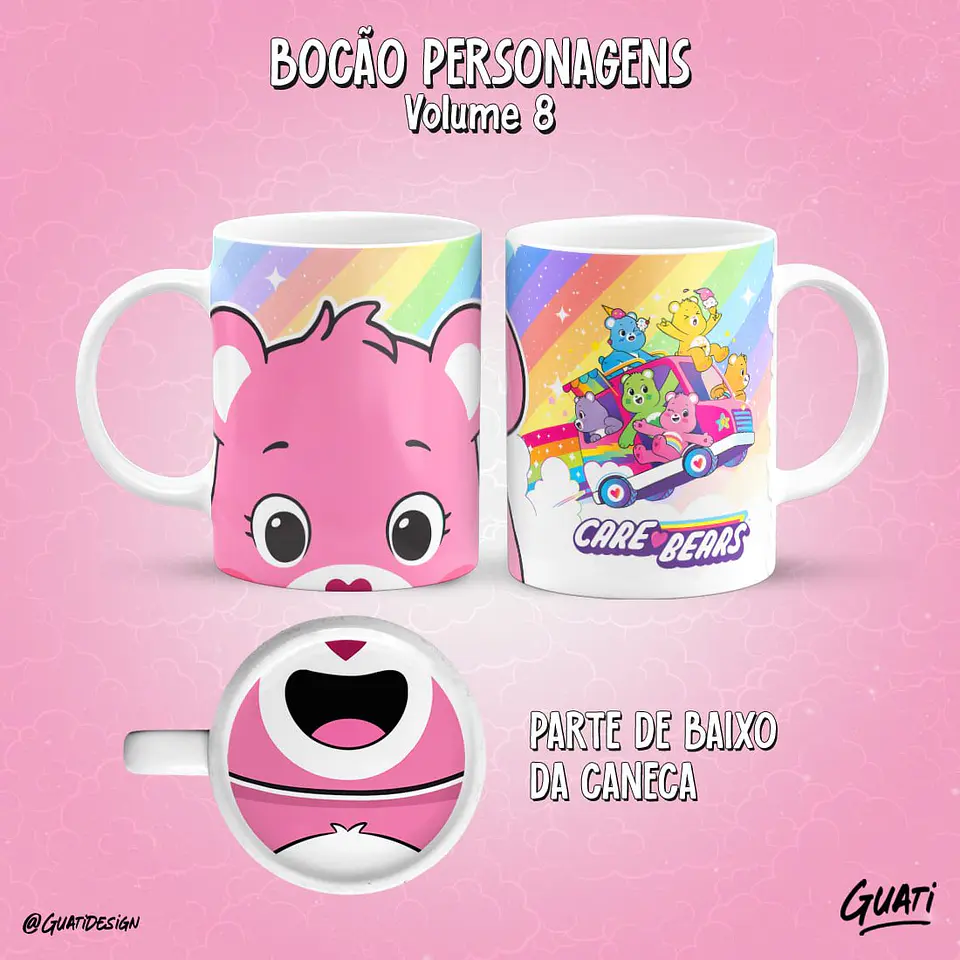 Arquivo Digital Canecas Bocão Personagens Volume 8 7