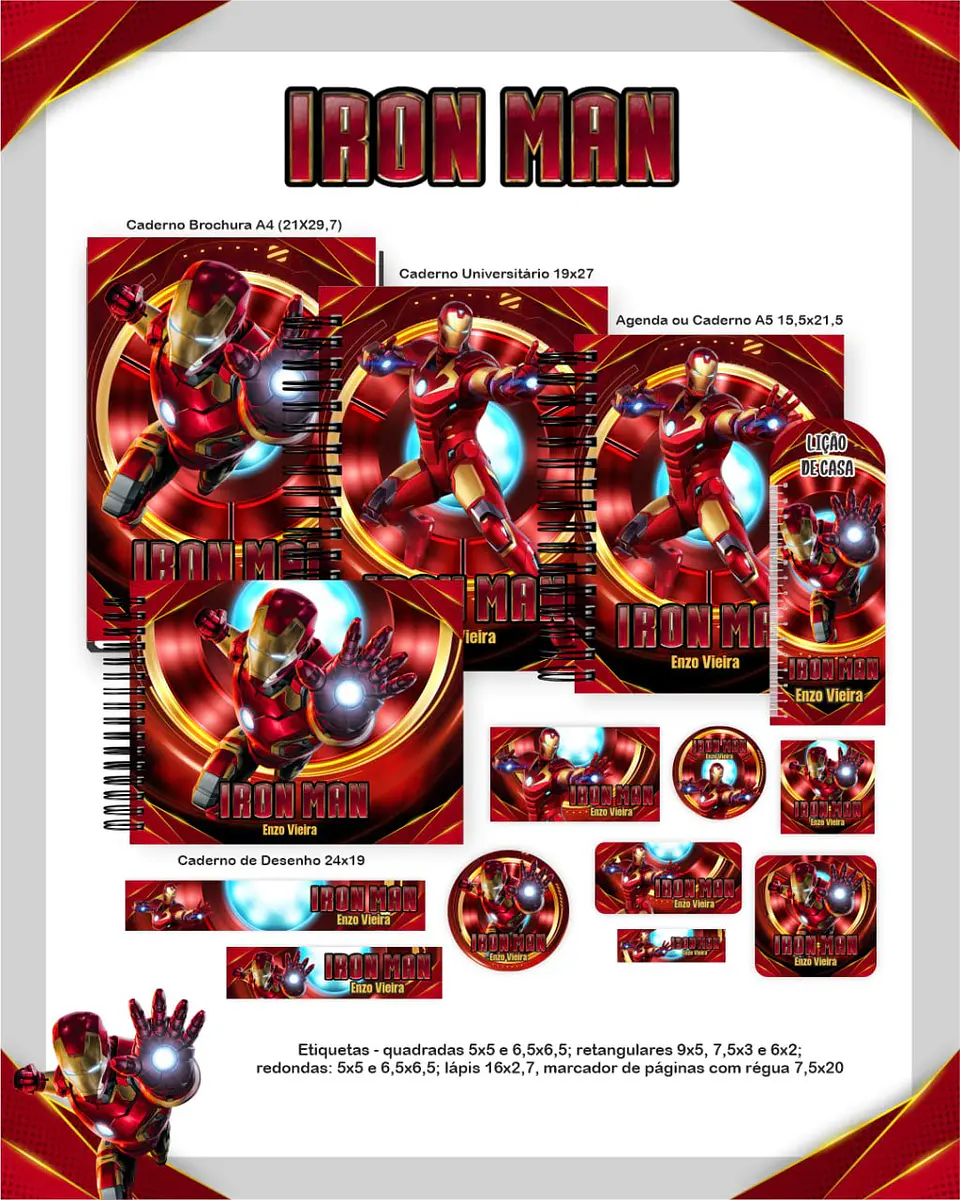 Arquivo Digital Pack Escolar 2.0 2026 Homem Aranha 1