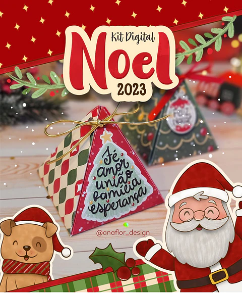 Arquivo de Corte Kit Digital Noel 2023