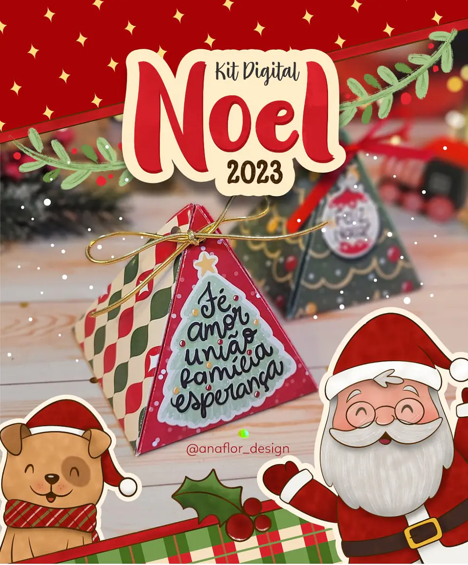 Arquivo de Corte Kit Digital Noel 2023 1