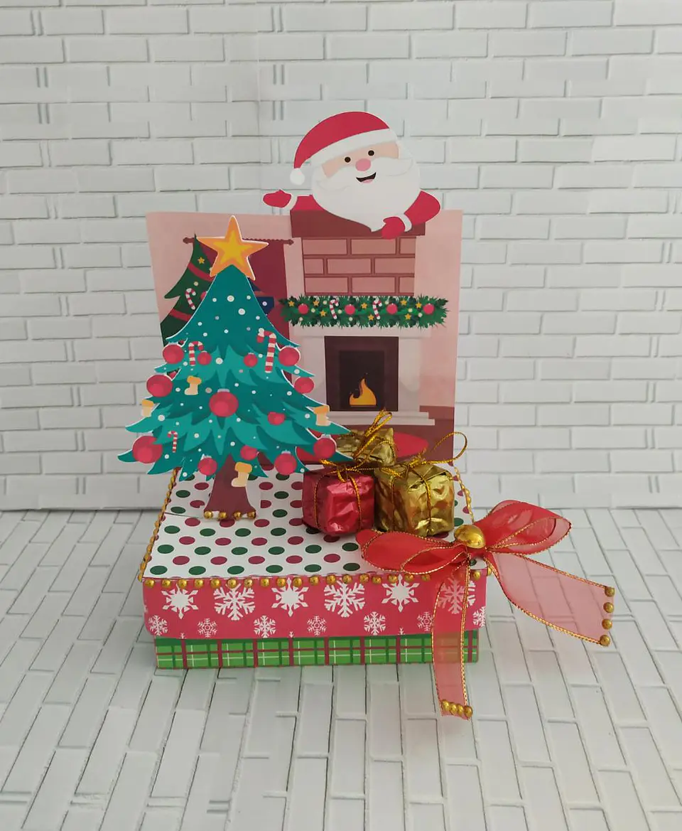 Arquivo de Corte Kit Caixas Natalinas 3