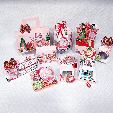 Arquivo de Corte Kit Natal Aquarelado