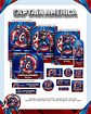 Arquivo Digital Pack Escolar 2.0 2026 Capitão America - Thumbnail 1