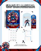 Arquivo Digital Pack Escolar 2.0 2026 Capitão America - Thumbnail 5