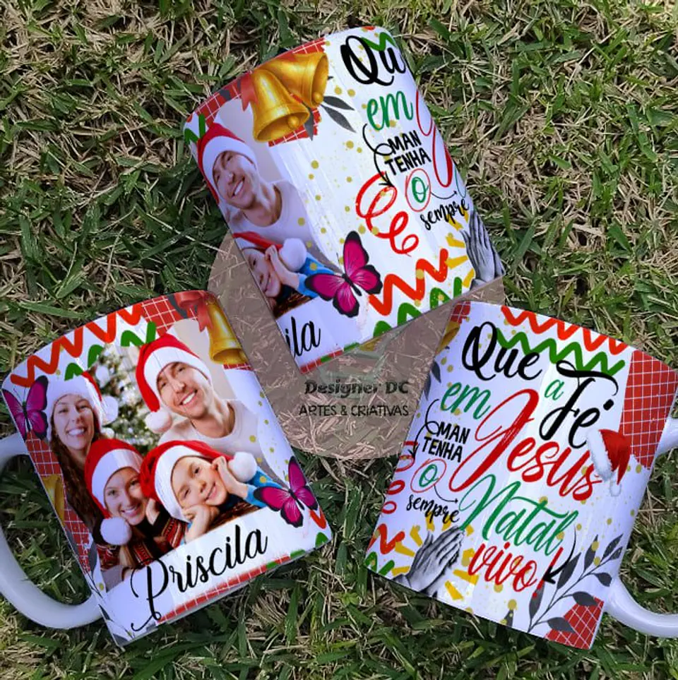 Arquivo Digital Caneca Natal 2.5 Fé 2