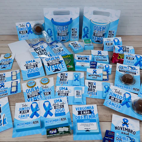 Arquivo de Corte Kit Combo Novembro Azul