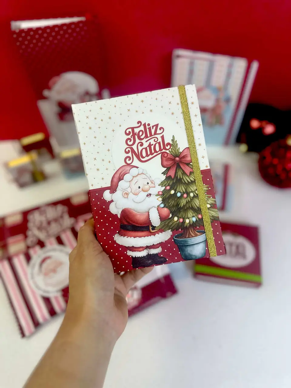 Arquivo Digital Pack Encadernação Natal de Luz 8