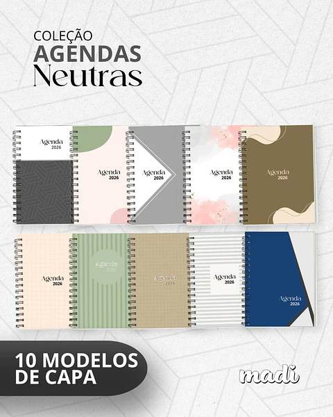 Arquivo Digital Coleção Agendas Neutras 2026