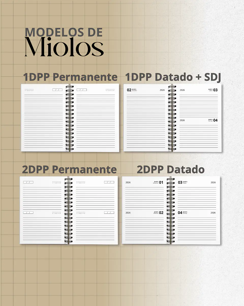Arquivo Digital Coleção Agendas Neutras 2026 2