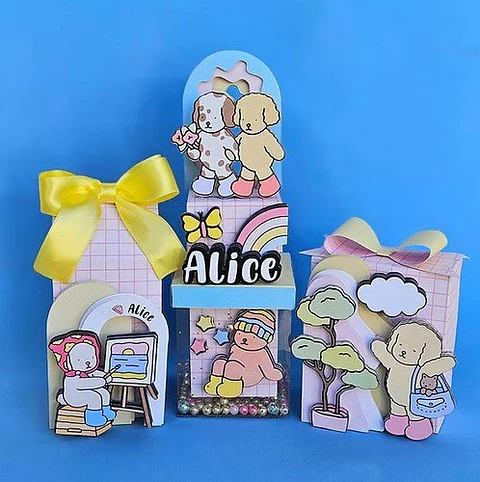Arquivo de Corte Kit Festa Bobbie Goods