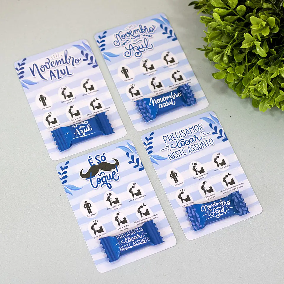 Arquivo de Corte Kit Coletiva Completa Novembro Azul + Catálogo 6