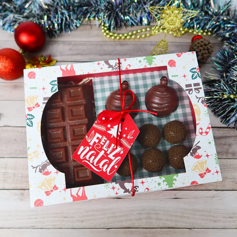 Arquivo de Corte Kit Natal Vermelho (Feliz Natal) 7