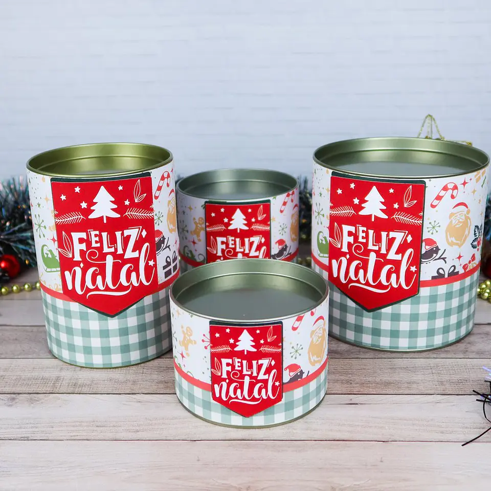 Arquivo de Corte Kit Natal Vermelho (Feliz Natal) 9