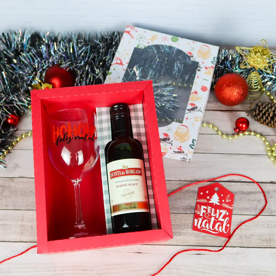 Arquivo de Corte Kit Natal Vermelho (Feliz Natal) 18