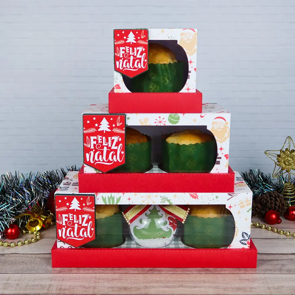 Arquivo de Corte Kit Natal Vermelho (Feliz Natal) 20