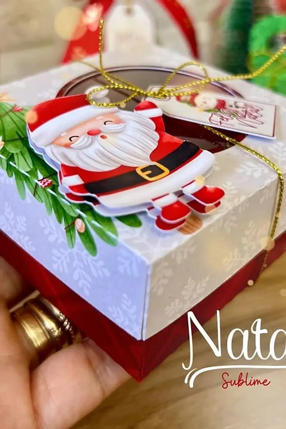 Arquivo de Corte Pack Caixas Natalinas 8