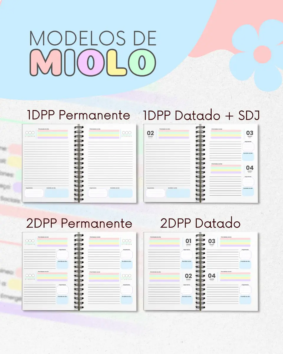 Arquivo Digital Coleção Agendas Candy Color 2026 2