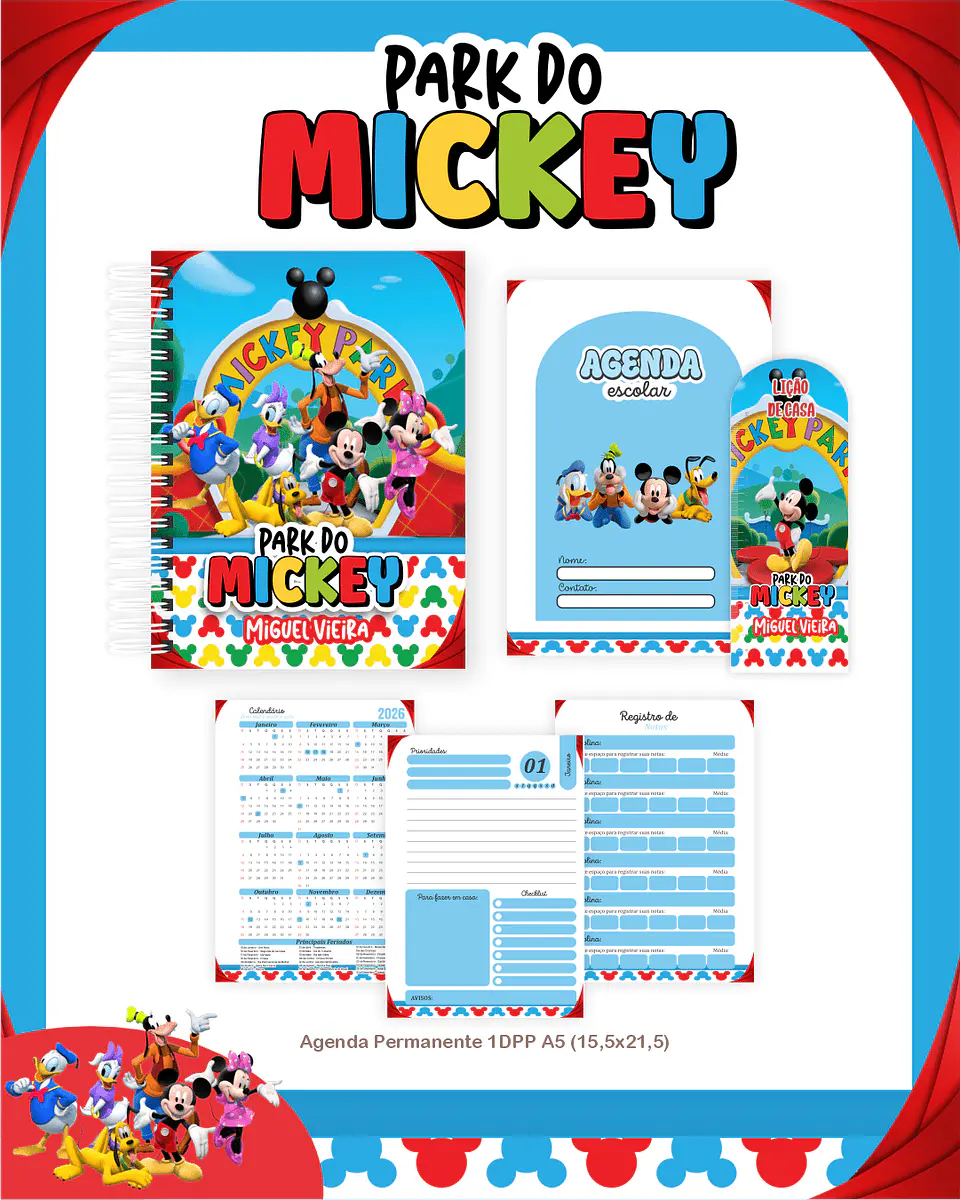 Arquivo Combo Escolar Mickey Park 3