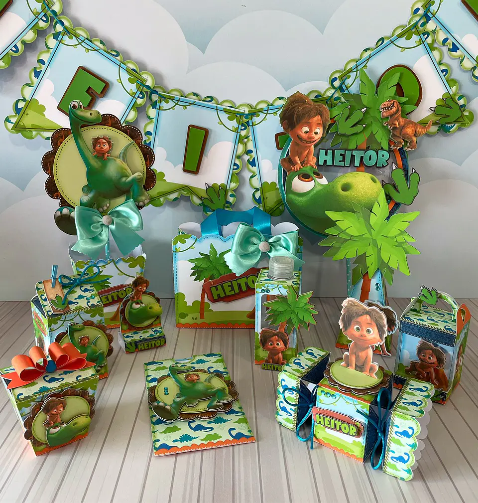 Arquivo de Corte Kit Festa O Bom Dinossauro 1