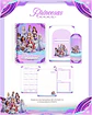 Arquivo Digital Escolar 2026 Princesas Teens - Thumbnail 3