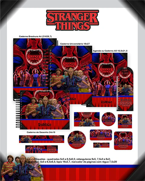 Arquivo Digital Escolar 2026 Stranger Things