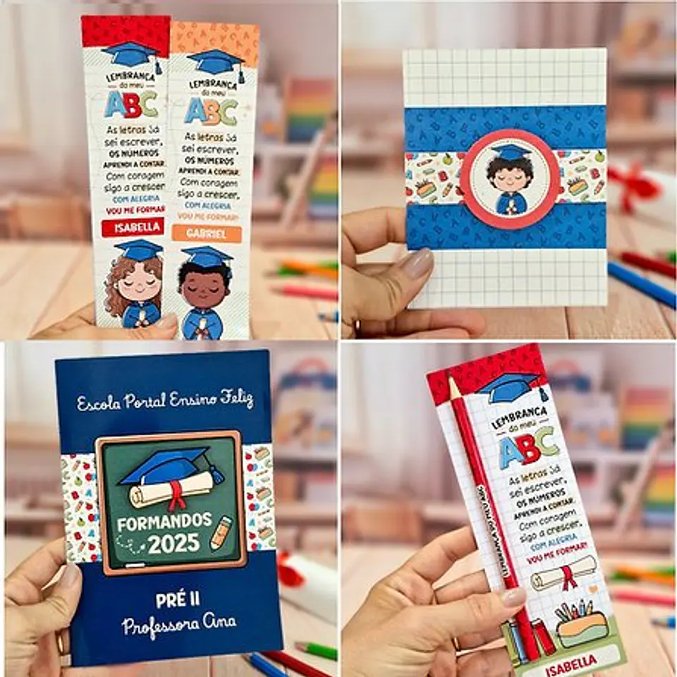 Arquivo de Corte Kit Digital Personalizáveis ABC 1