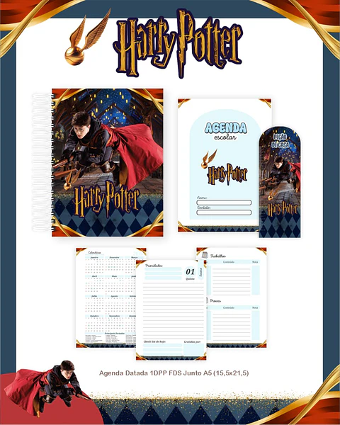 Arquivo Digital Escolar 2026 Harry Potter