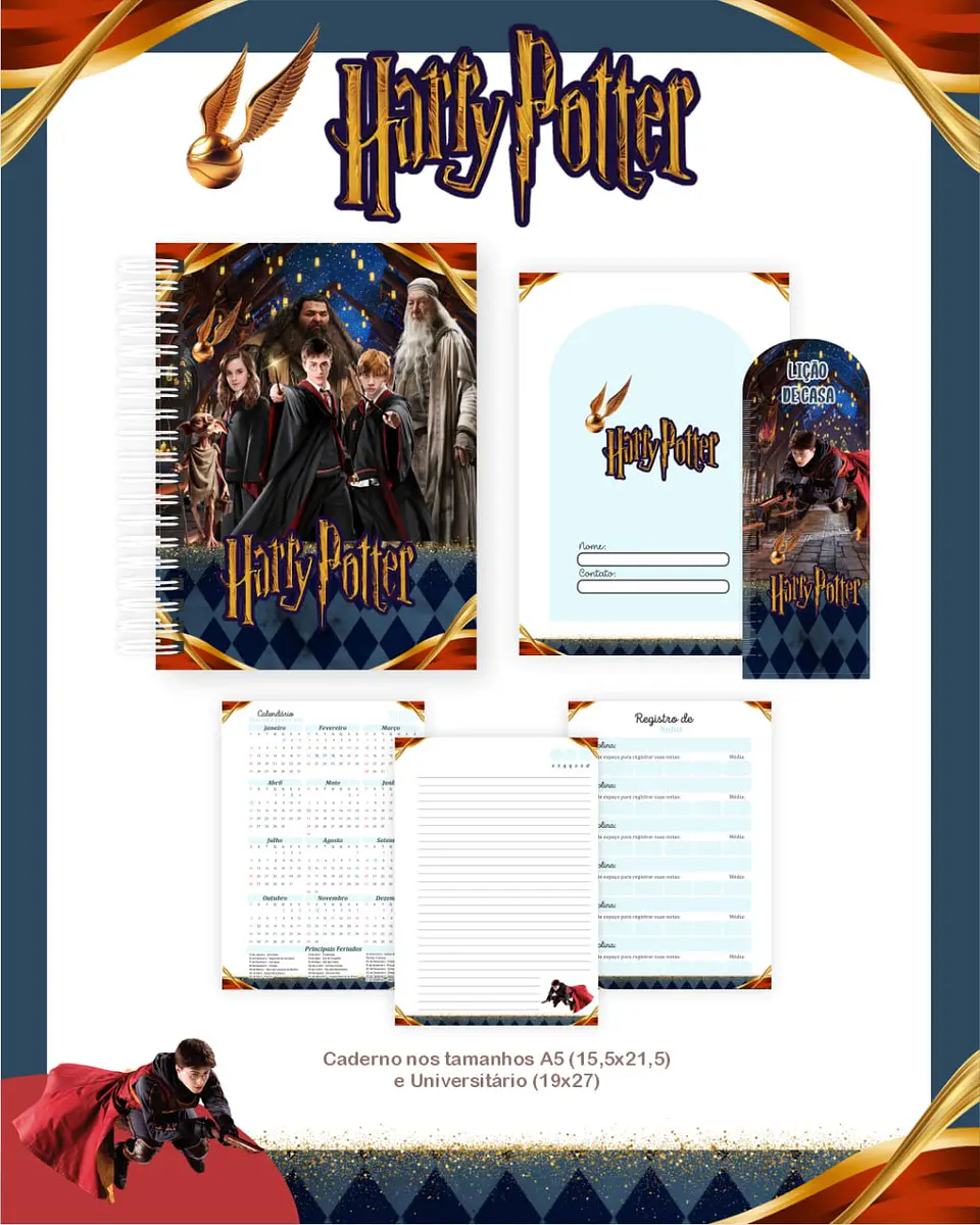 Arquivo Digital Escolar 2026 Harry Potter 4