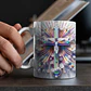 Arquivo Digital Arte Caneca Religiosa Cruz 3D - Thumbnail 6