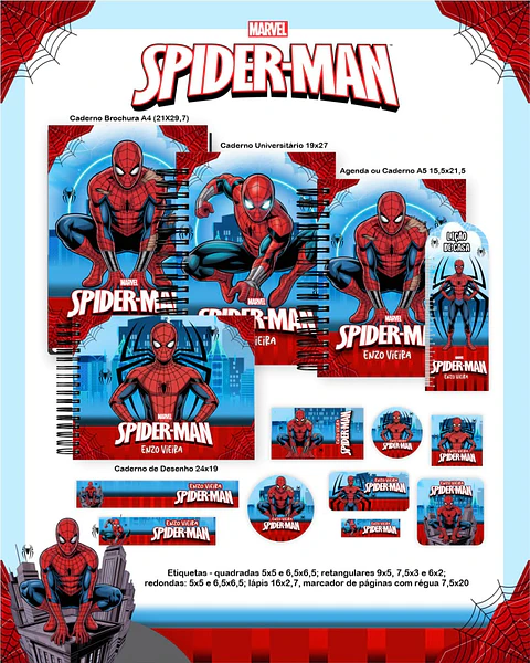 Arquivo Digital Escolar 2026 Spider-Man