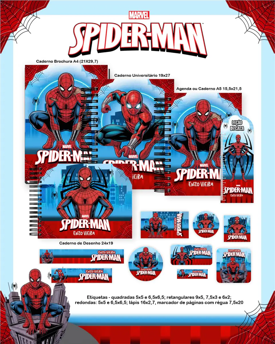 Arquivo Digital Escolar 2026 Spider-Man 1