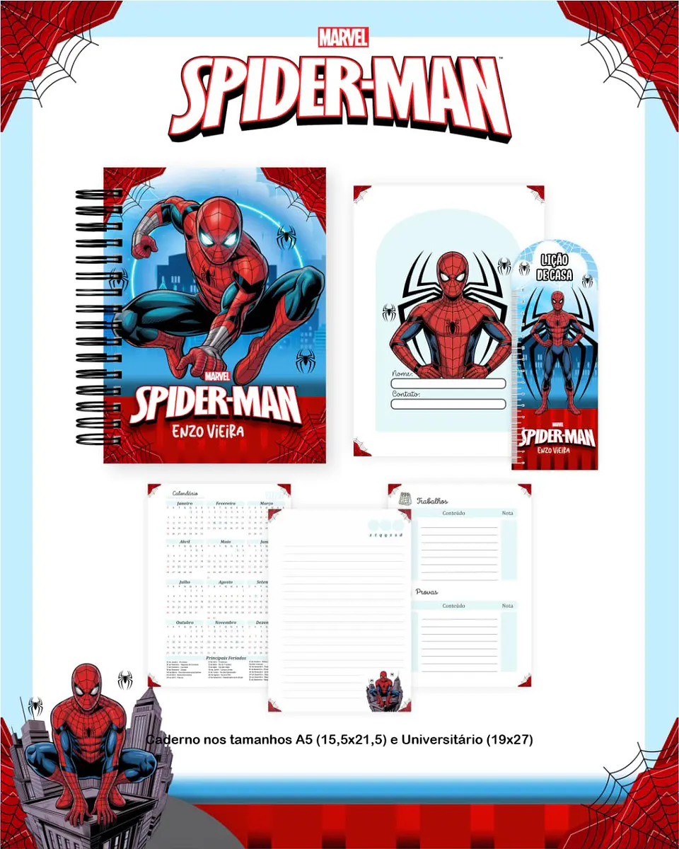 Arquivo Digital Escolar 2026 Spider-Man 3