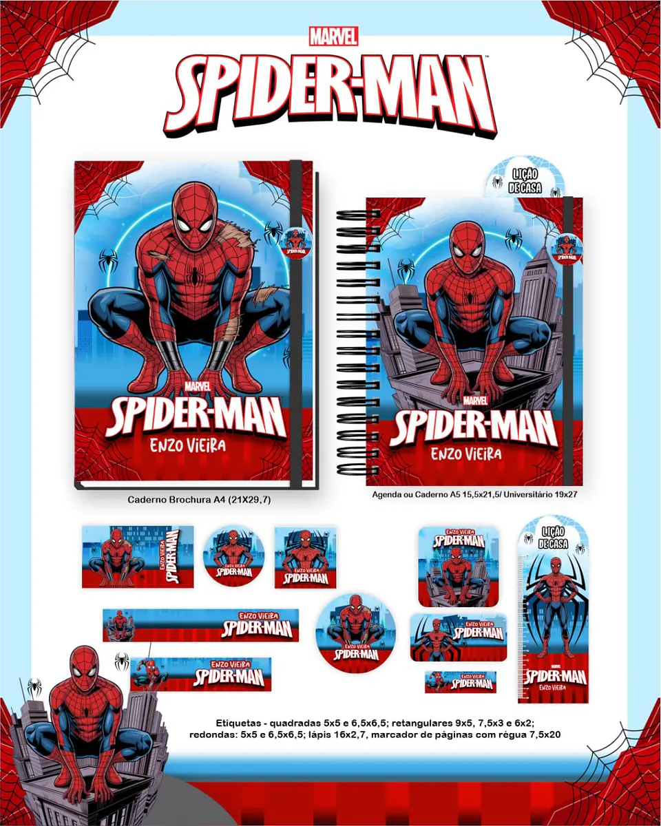 Arquivo Digital Escolar 2026 Spider-Man 4