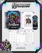 Arquivo Digital Escolar 2026 Avengers - Thumbnail 3