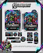 Arquivo Digital Escolar 2026 Avengers - Thumbnail 5
